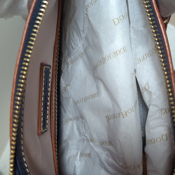 NWT Disney Parks Dooney & Bourke Haunted Mansion Satchel Bag - Picture 10 of 10